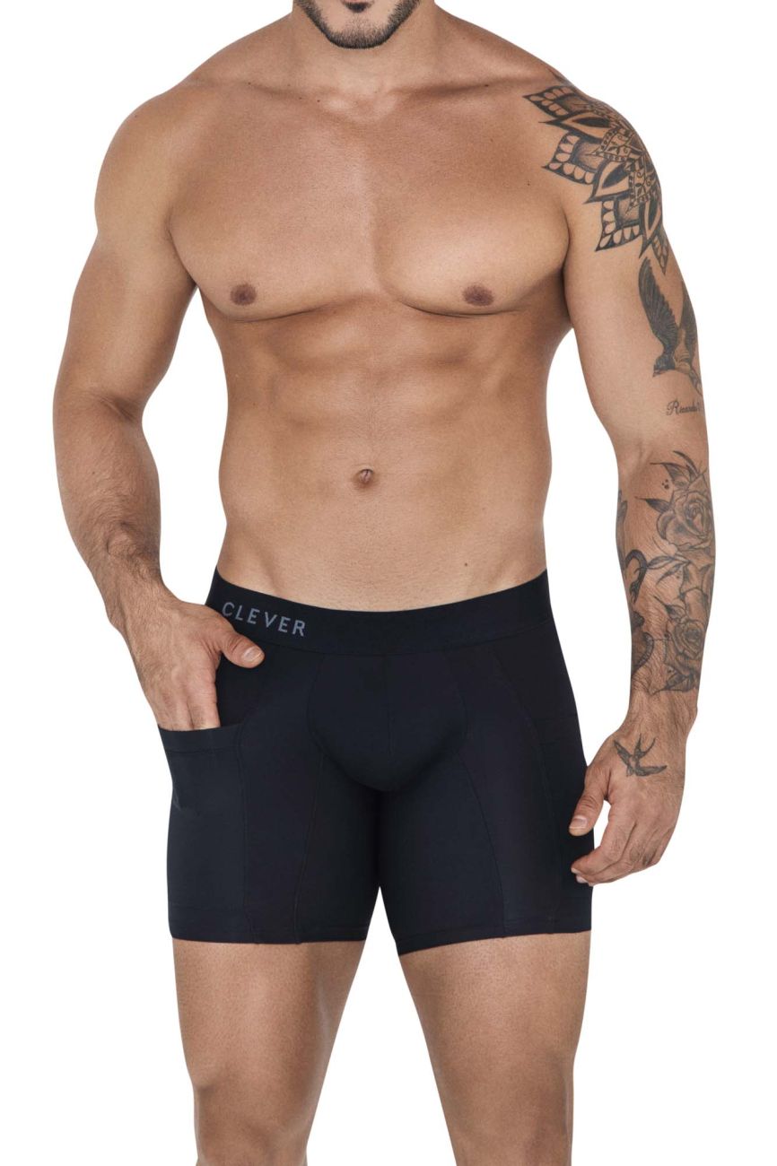 Clever 1528 Arctic Boxer Briefs Color Black