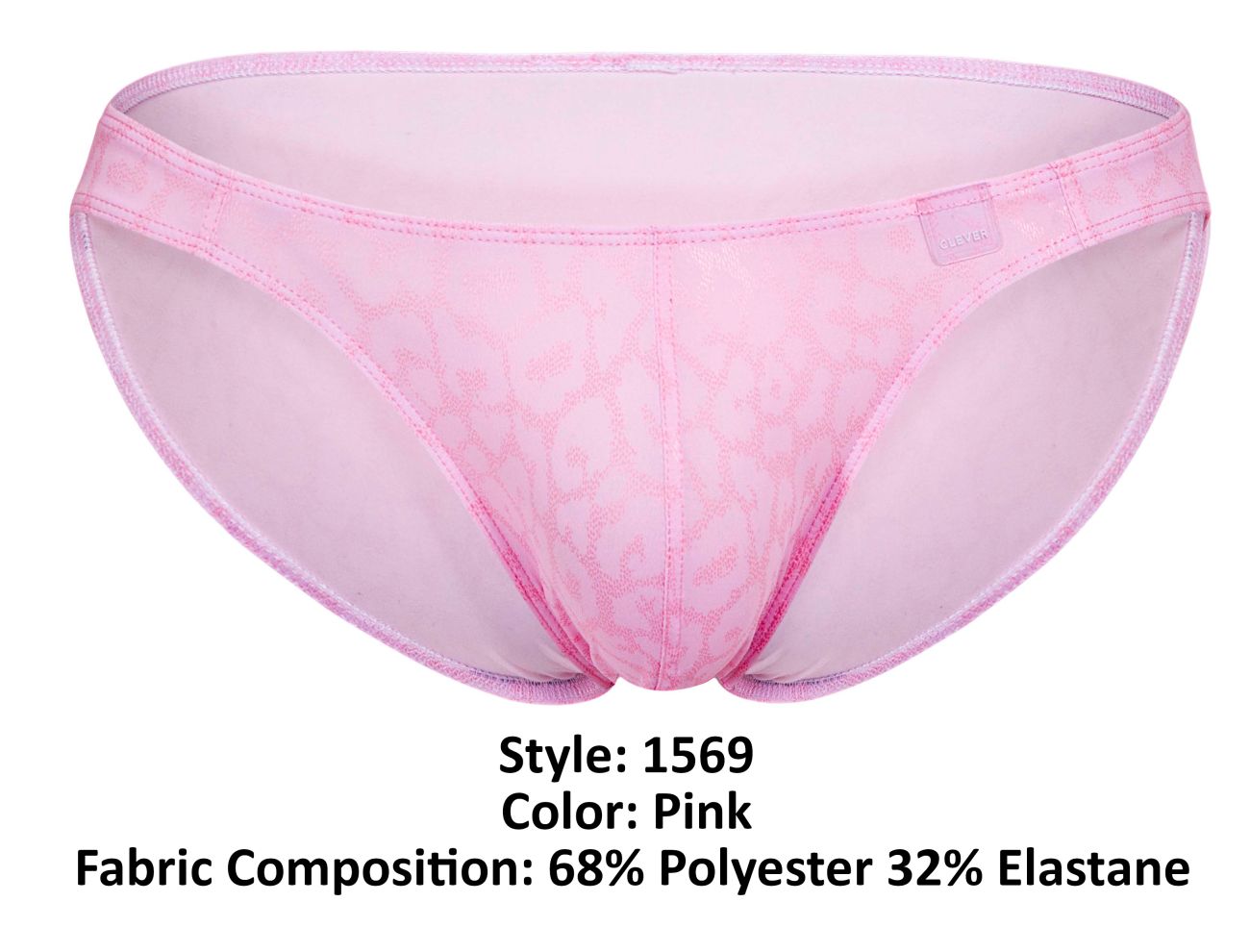 Clever 1569 Shine Bikini Color Pink