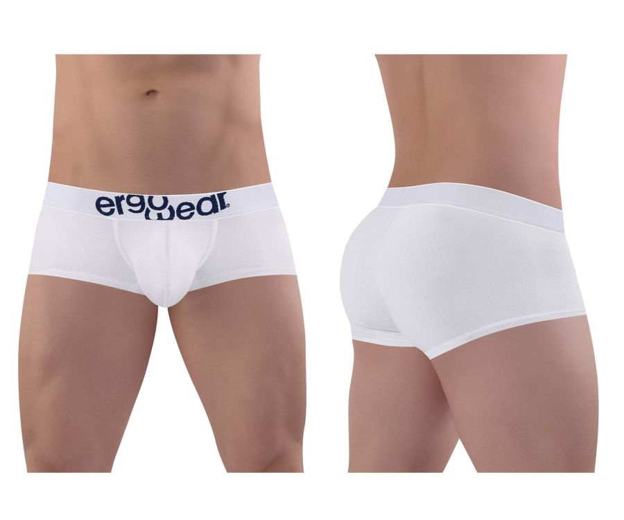 ErgoWear EW1476 MAX COTTON Trunks Color White