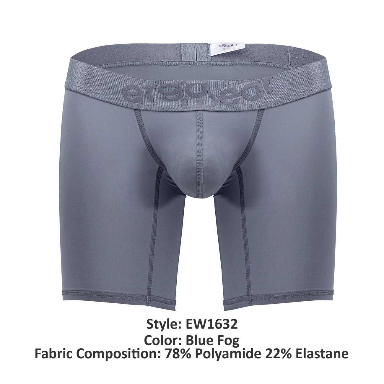 ErgoWear EW1632 MAX XX Boxer Briefs Color Blue Fog