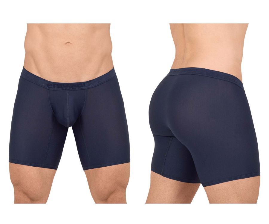 ErgoWear EW1655 SLK Boxer Briefs Color Navy Blue