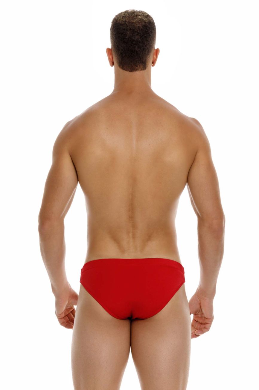 Capri Swim Briefs Color Red