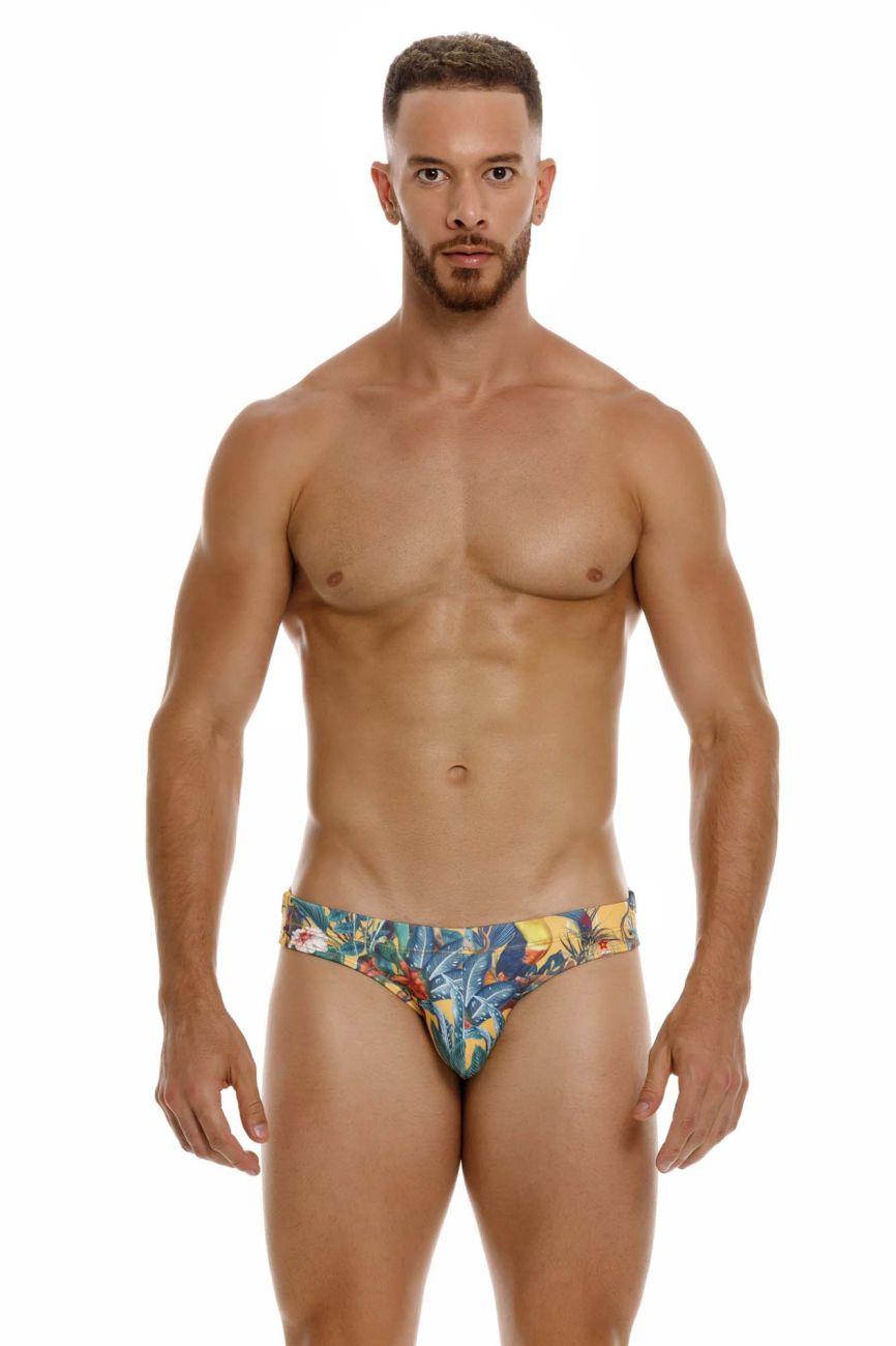 Tropical Swim Briefs Color Printed