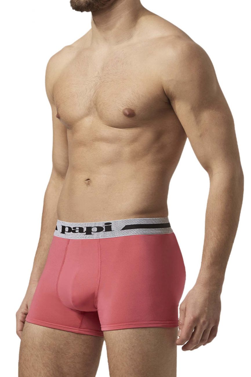 2PK Microflex Brazilian Trunks Color Pink-Black