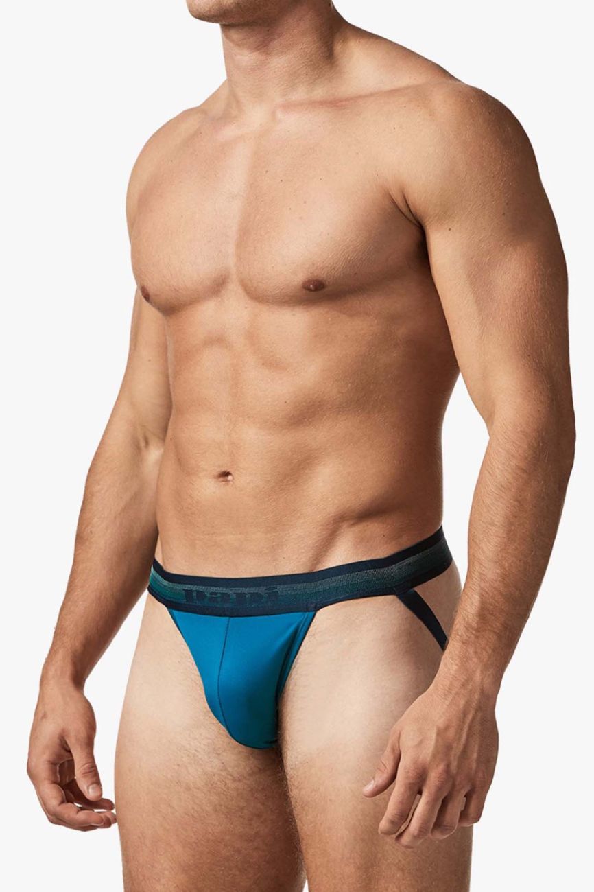 2PK Microflex Performance Jockstrap Color Blue-Printed