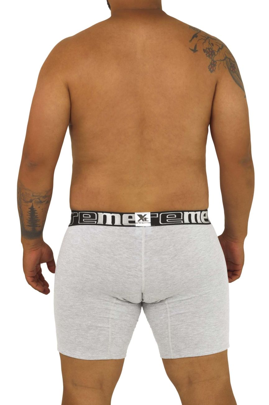 Plus Boxer Briefs Color Jasper Gray (Larger Sizes-Up to 6XL)