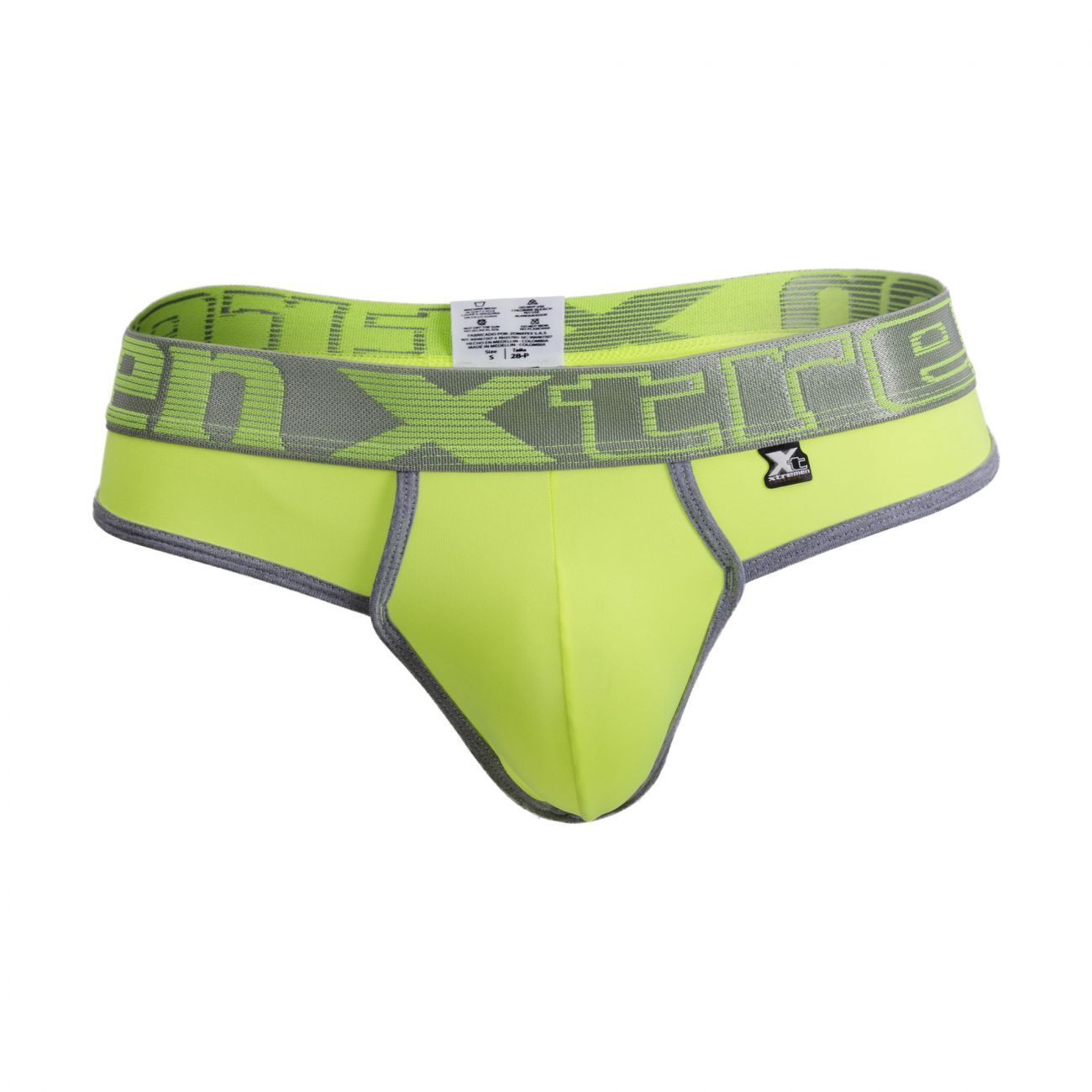 Xtremen 91031-3 3PK Thongs Color Green-White-Blue