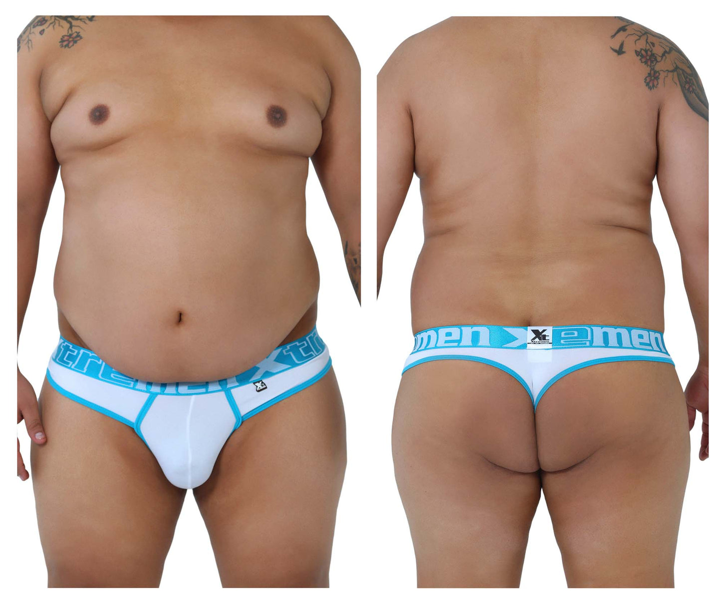 Piping Thongs Color White (Larger Sizing)