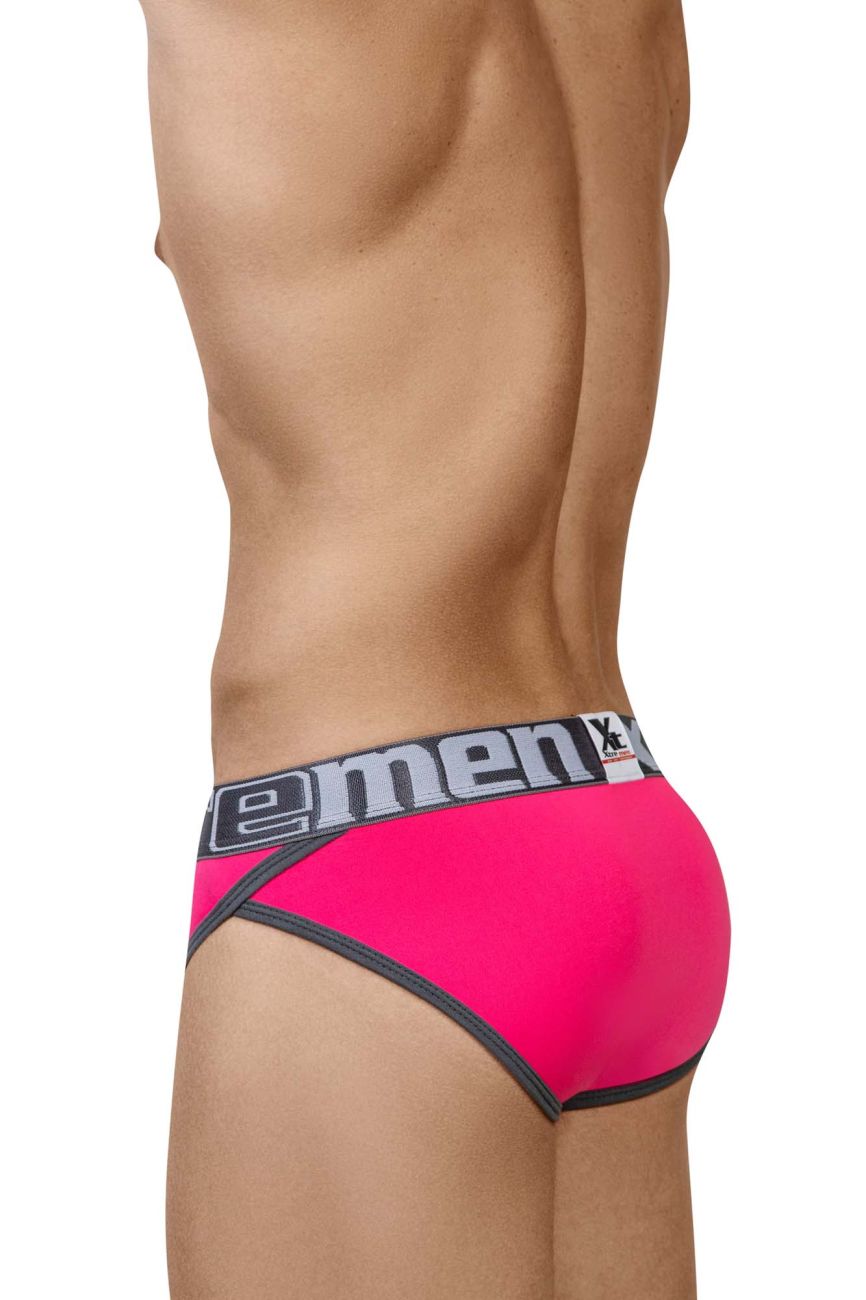 3PK Briefs Color Fuchsia-Green-Fuchsia