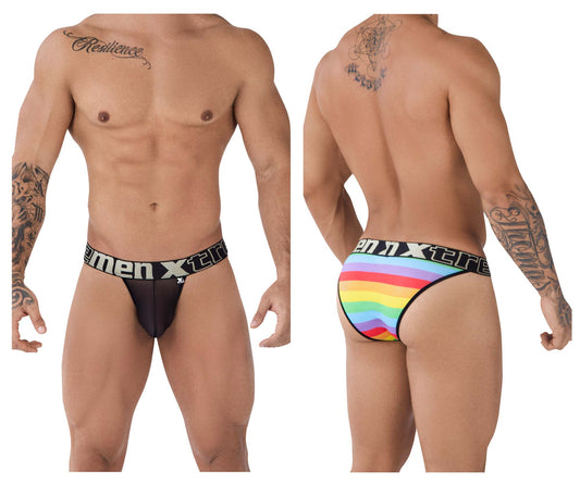 Microfiber Pride Bikini Color Black