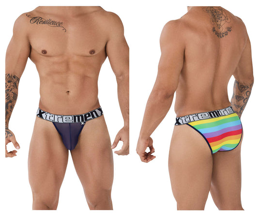 Microfiber Pride Bikini Color Blue