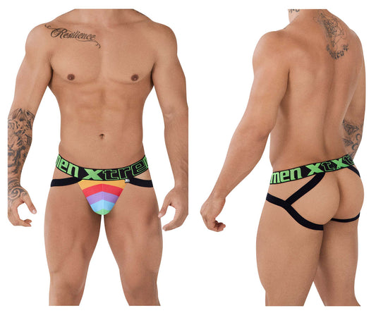 Microfiber Pride Jockstrap Color Green