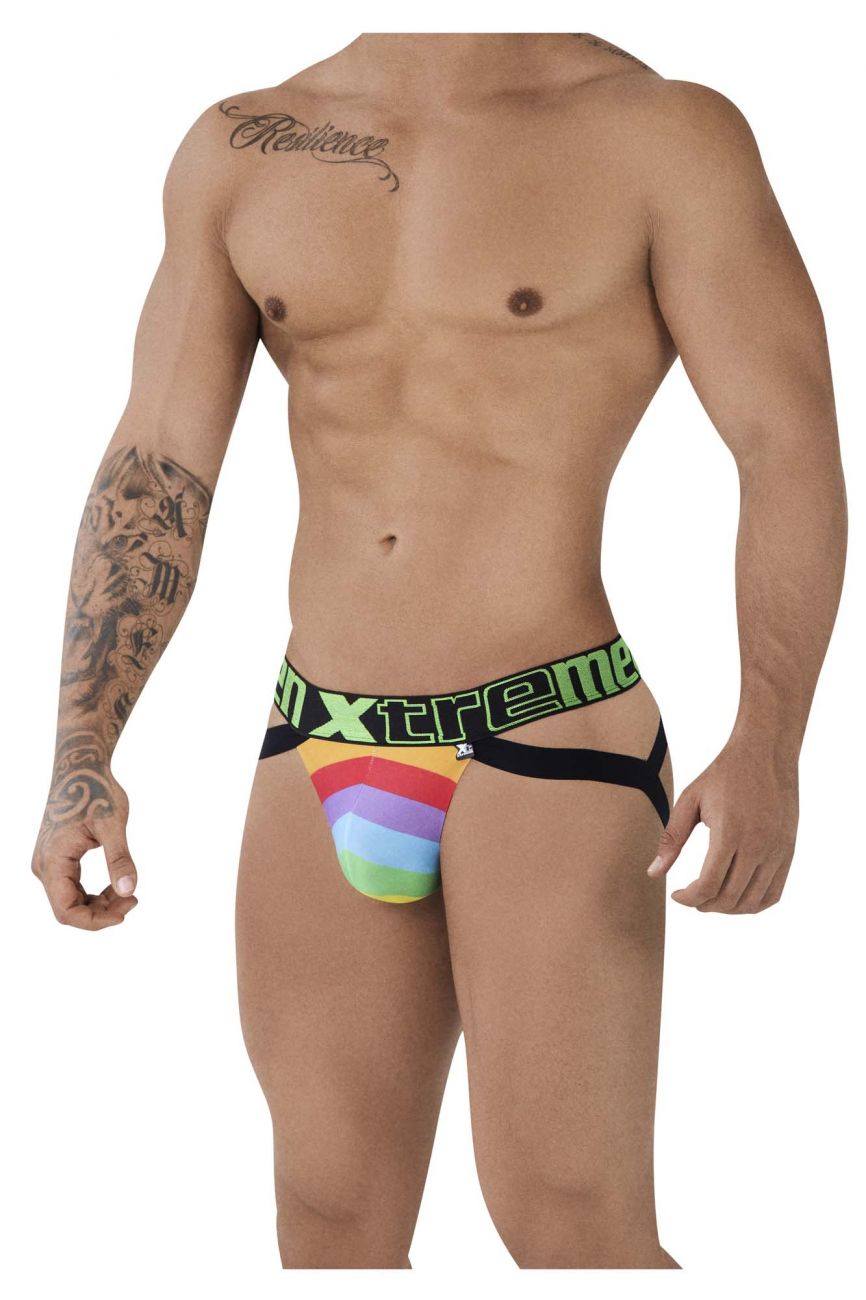 Microfiber Pride Jockstrap Color Green