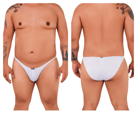 Microfiber Bikini Color White (Larger Sizes)