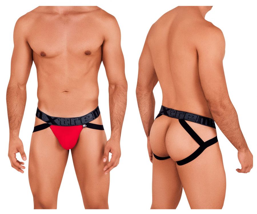 Xtremen 91102 Microfiber Jockstrap Color Red