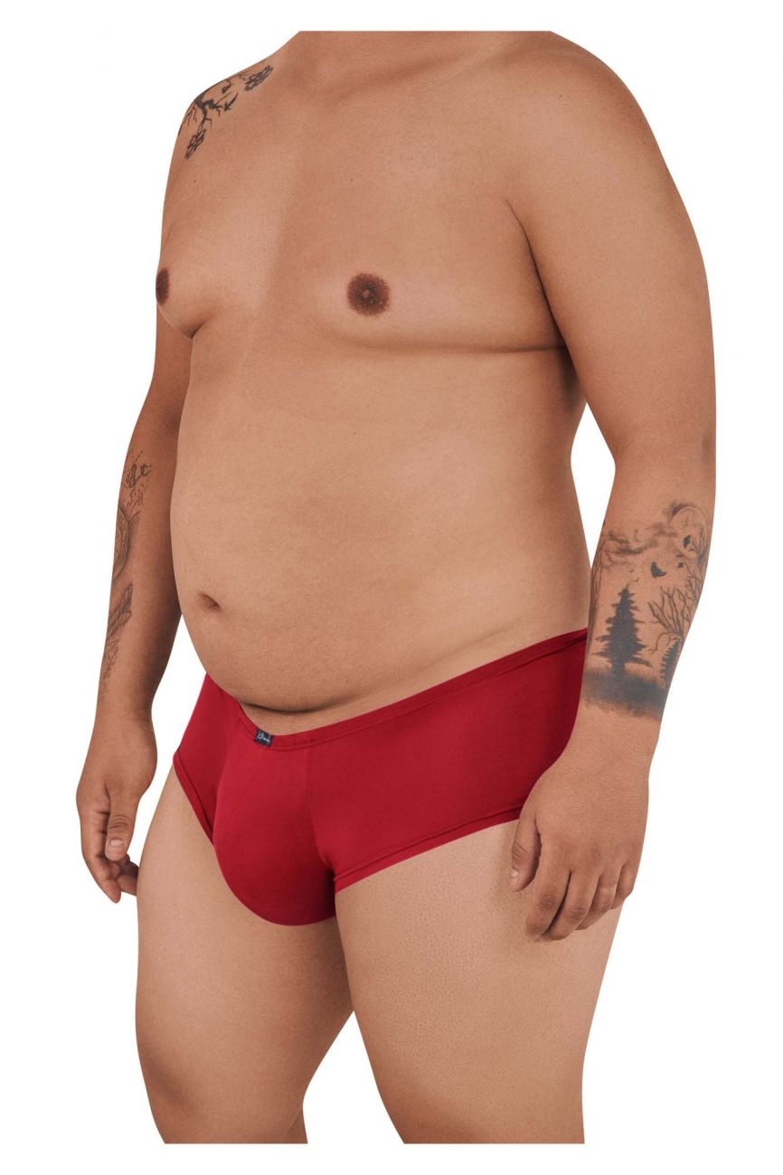 Microfiber Trunks Color Red (Larger Sizes)