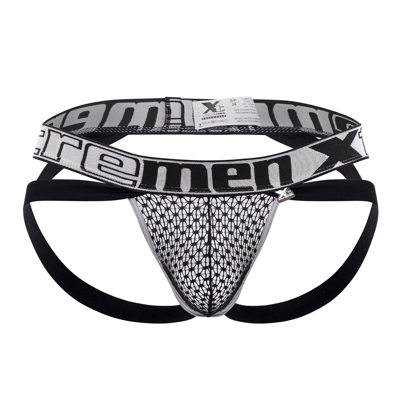 Xtremen 91118 Lace Jockstrap Color Black