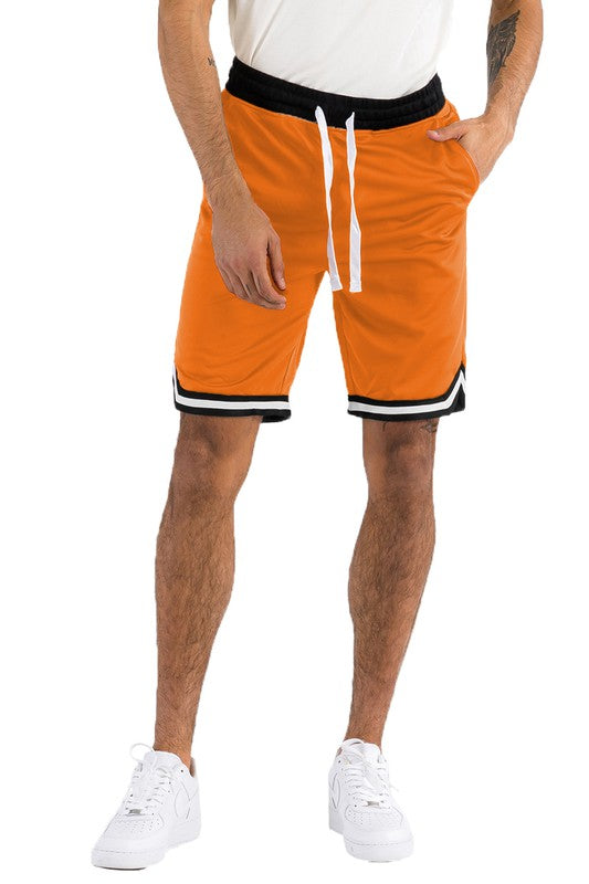 Solid Athletic Basketball Sports Shorts - 12 Color Options - Up To 3XL