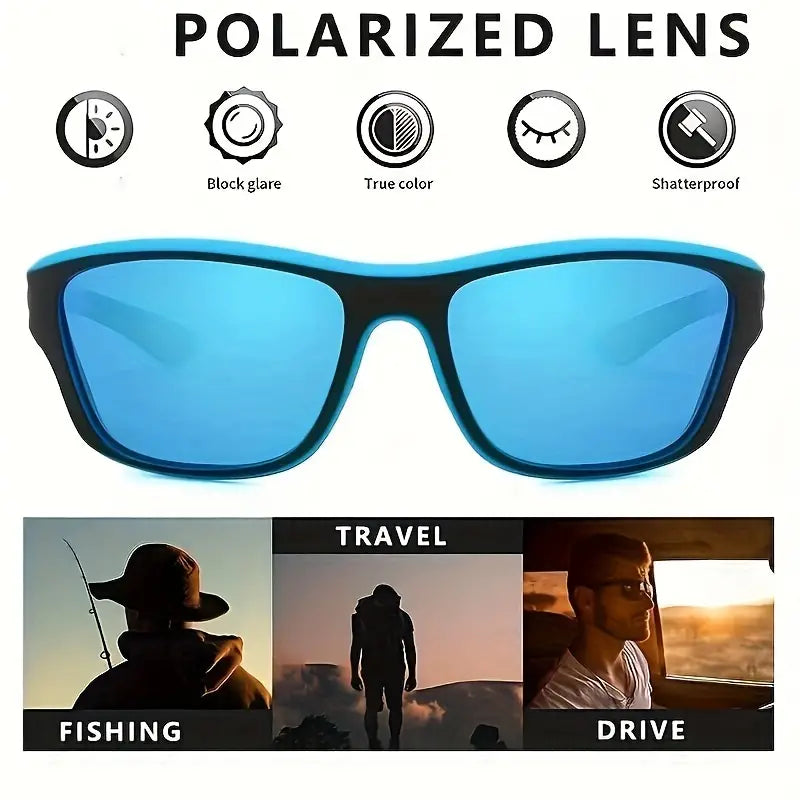 Men's Polarized Sunglasses Mercury Blue